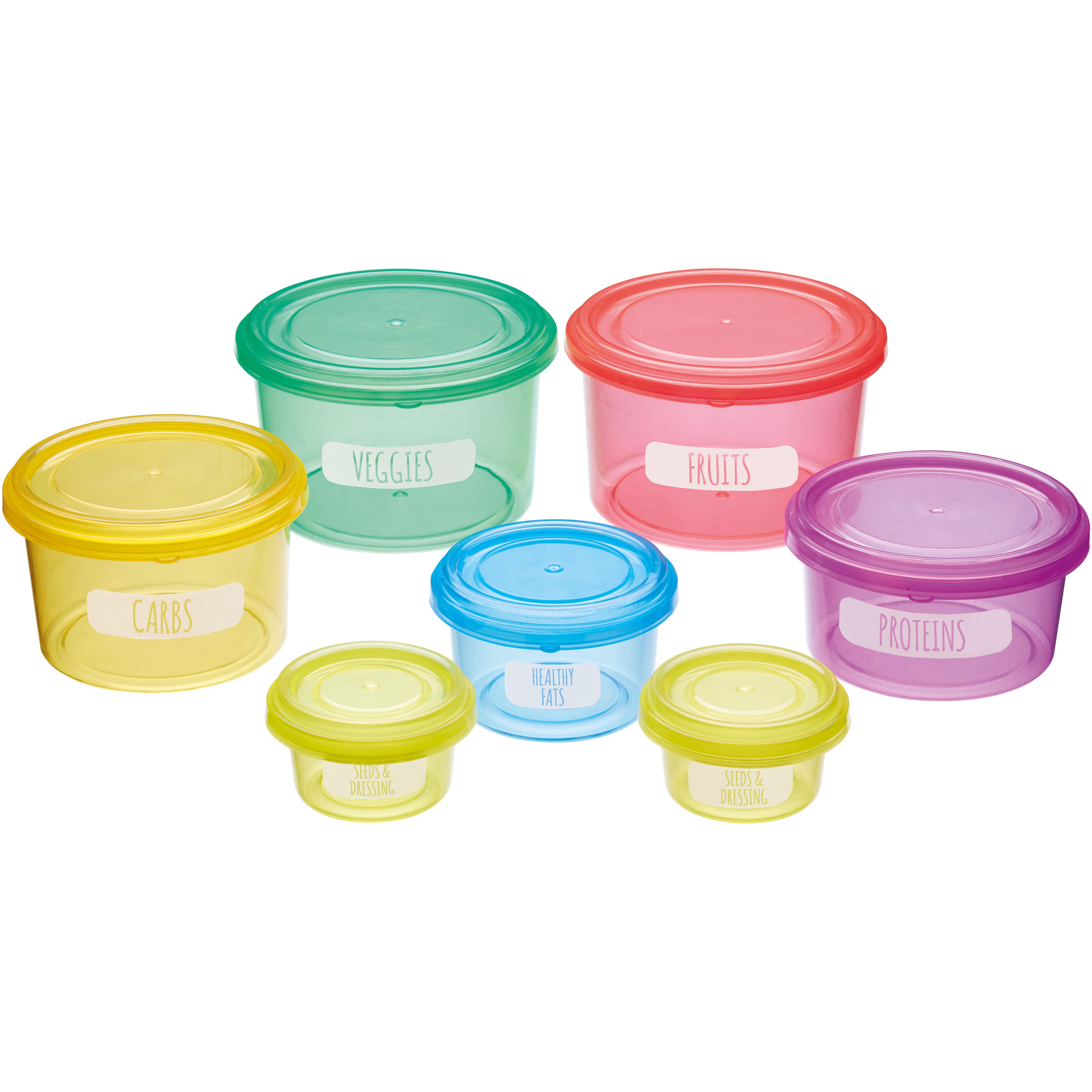 KitchenCraft Healthy Eating Portion Control Pots (Set of 7) Amazon.co