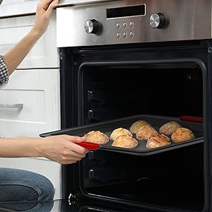 Nonstick Bakeware Set;Baking Tray; Oven;Pizza Loaf Muffin;Cookie Sheet;Non Stick;Bakeware Set