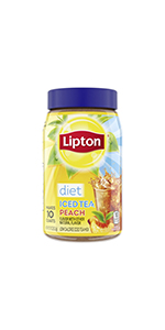 Lipton Diet Iced Tea Mix Peach, 10 qt.