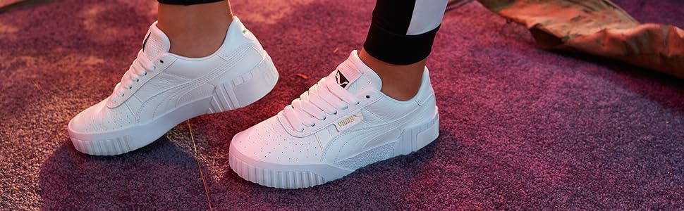 Triple white puma cali Clearance