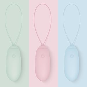LUV EGG Huevo Vibrador - Azul - con Control Remoto para un ...