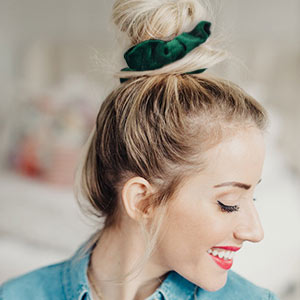 Amazon.com : Cehomi 46Pcs Hair Scrunchies Velvet Elastic