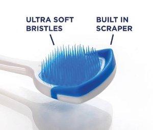Amazon Com Orabrush Tongue Scraper Tongue Cleaner Helps Fight Bad Breath 4 Tongue Scrapers Beauty