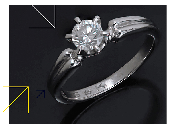 focus stacking shift photography product photography diamond ring