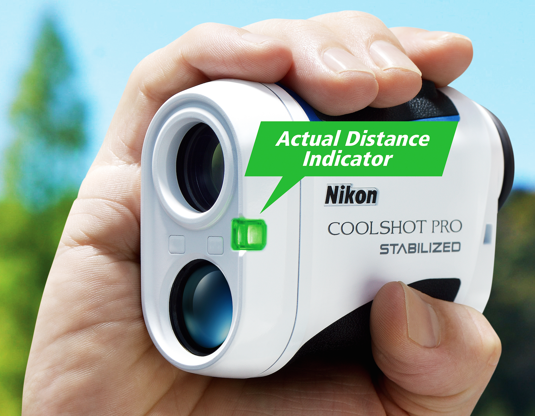Nikon Coolshot Pro Stabilized slope-adjusted distances