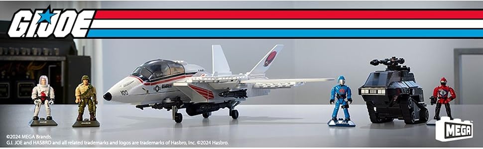 Amazon.com: ​MEGA G.I. Joe Action Figures Building Toys