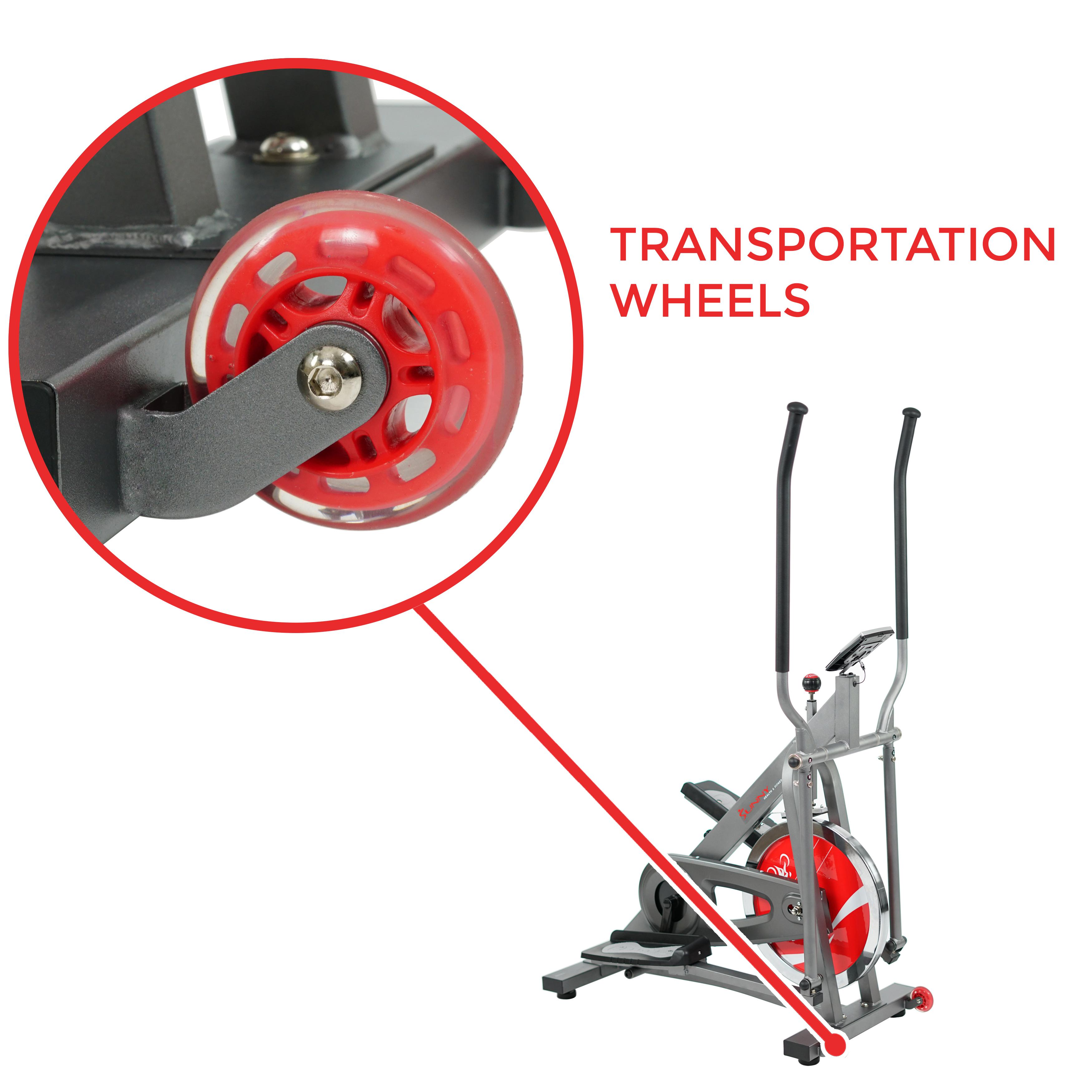 Sunny Flywheel Elliptical Trainer Grey, Elliptical Trainers Amazon Canada