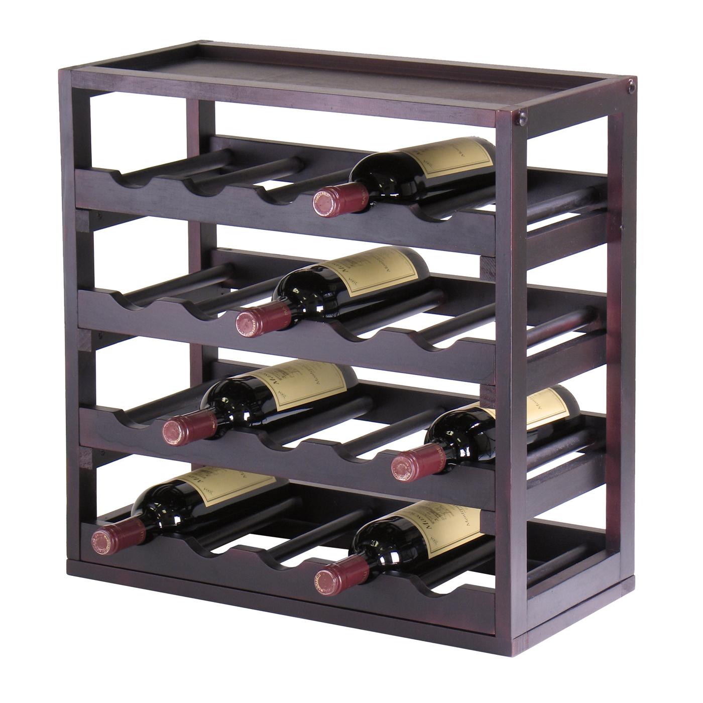 Winsome Wood Kingston Removable Tray Wine Storage Cube Amazon.ca Home