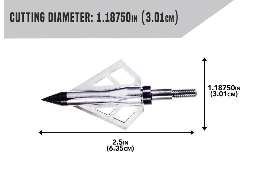 Allen Company Velox Optimus 3Blade Broadheads Archery