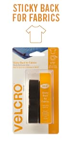 sticky back for fabrics