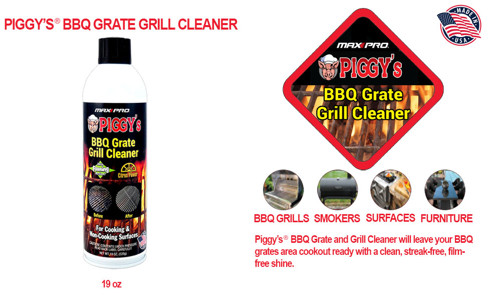 Max Professional Piggy's Heavy Duty Barbecue, Grill, Grate