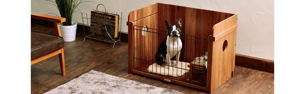 Amazon | ペティオ (Petio) ポルタ ウッディドッグホーム 犬用