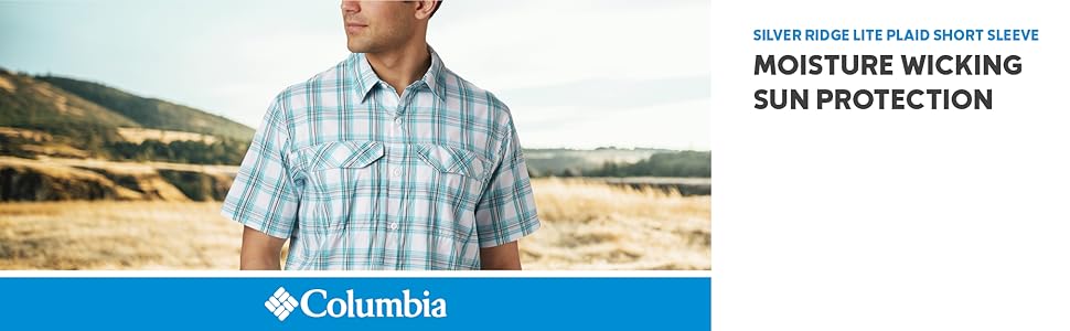 Columbia Men's Silver Ridge Plaid Short Sleeve Shirt