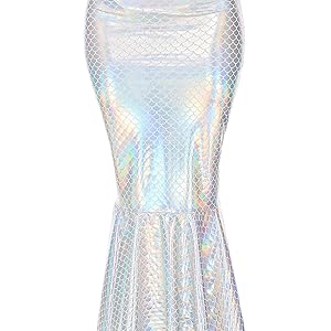 Amazon.com: Forplay Women's 1Pc. High-Waisted Mermaid Skirt
