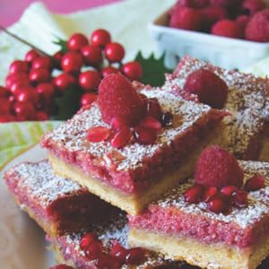 Pomegranate Raspberry Bars