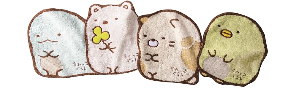 【新品・レア】 すみっコぐらし ぬいぐるみ＆ハンドタオル San-X すみっコぐらし ジャガードハンドタオル 富士山でのんびり