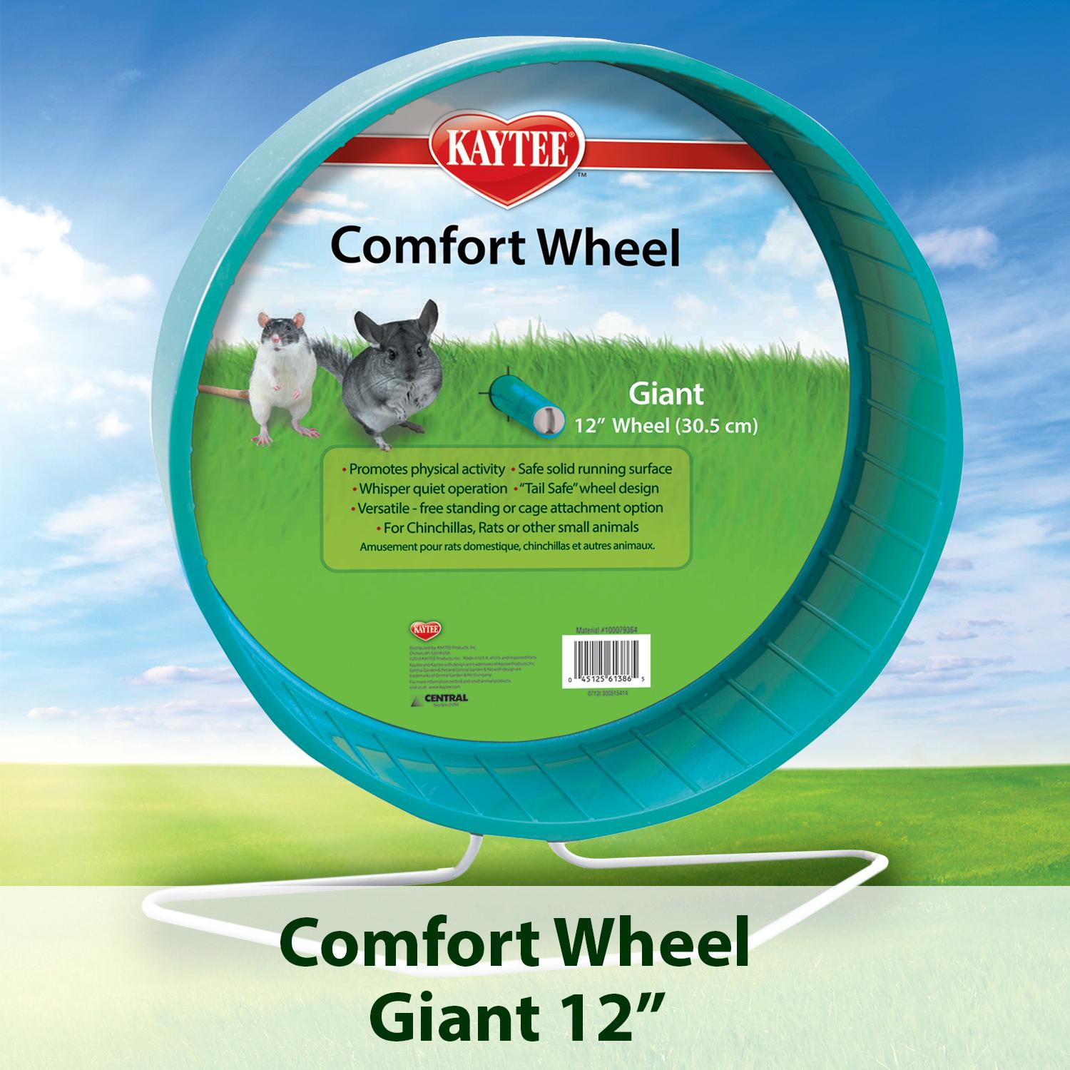 Kaytee Comfort Exercise Wheel, 12" Giant Rat Exercise