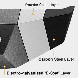 Accommodates Up to a 37" Tire