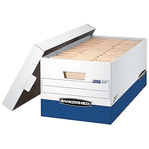 Amazon.com : Bankers Box 12 Pack Presto Heavy-Duty File