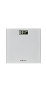 Health o meter Compact Digital Glass Bathroom Scale