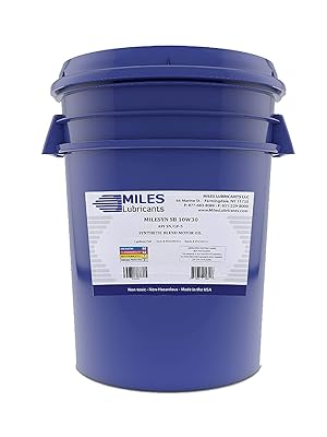 Milesyn SB 10W30 API GF-5/SN Synthetic Blend Motor Oil 5 Gallon Pail