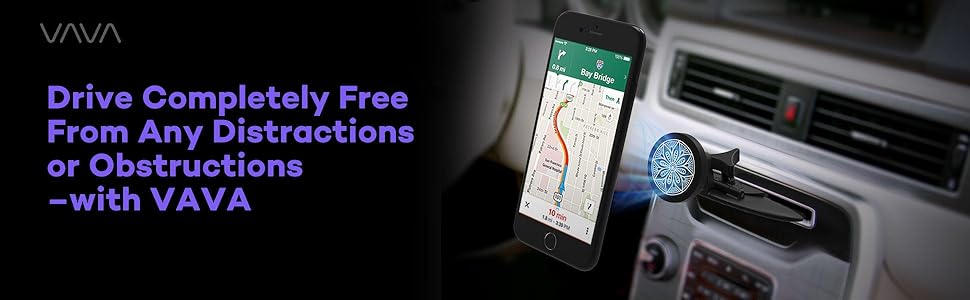 VAVA phone holder for car phone mount holder magnetic air vent cd slot dashboard cradle