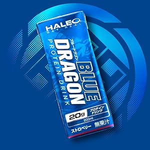 Amazon.co.jp: HALEO Protein Drink, Blue Dragon with 20g