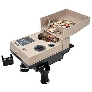 contador de monedas, clasificador, compensación, cambio, contador y clasificador de monedas, máquina contadora de monedas