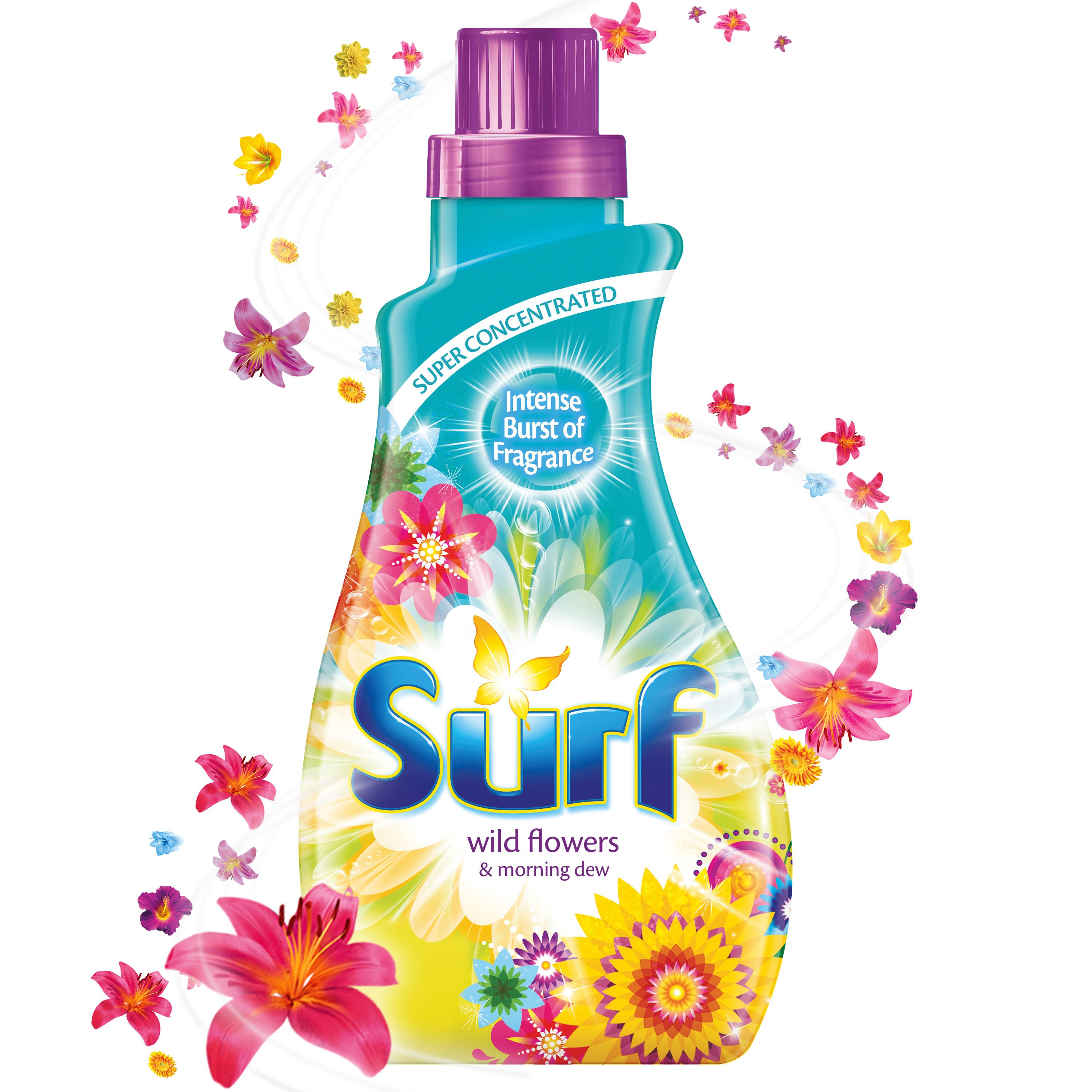 Surf Tropical Wild Flowers Biological Cleaning Fabric Solution Liquid