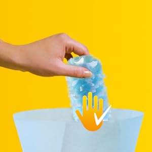 Un nuovo pulito ad ogni panno di ricambio