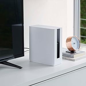 Amazon 山崎実業 Yamazaki 重ねられるスリム蓋付きルーター収納ケース ホワイト 約w9 7xd 2xh22 2cm スマート テレビ裏収納 スタッキング可 4913 収納用品 オンライン通販 Amazon 山崎実業 Yamazaki 重ねられるスリム蓋付きルーター収納ケース ホワイト 約w9 7xd 2xh22 2cm スマート テレビ裏収納 スタッキング可 4913 収納用品 オンライン通販