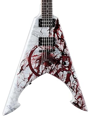 ギター DEAN Michael Amott Tyrant X Splatter Dean Michael Amott Tyrant X Electric Guitar, Splatter
