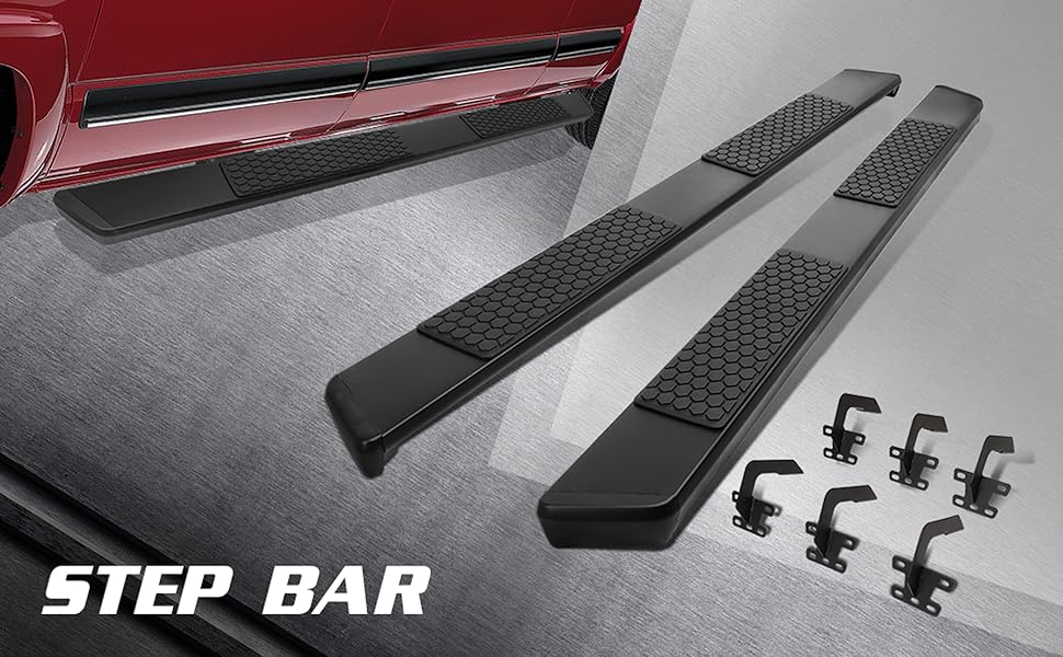 Amazon.com: DNA MOTORING 5.5 Inches Running Boards