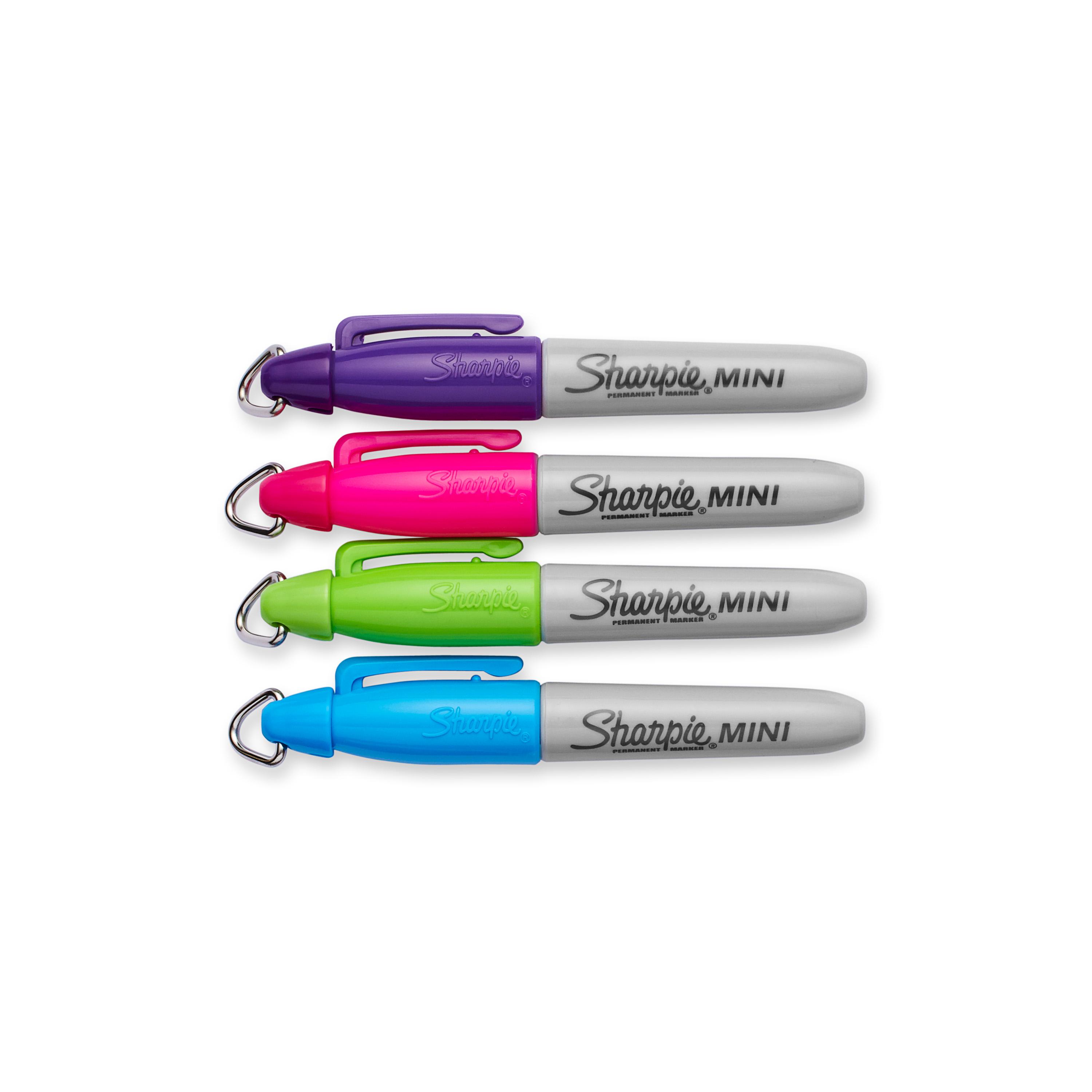 Sharpie 35108PP Mini Permanent Markers, Fine Point
