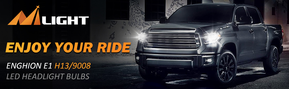 H13 LED headlight bulbs