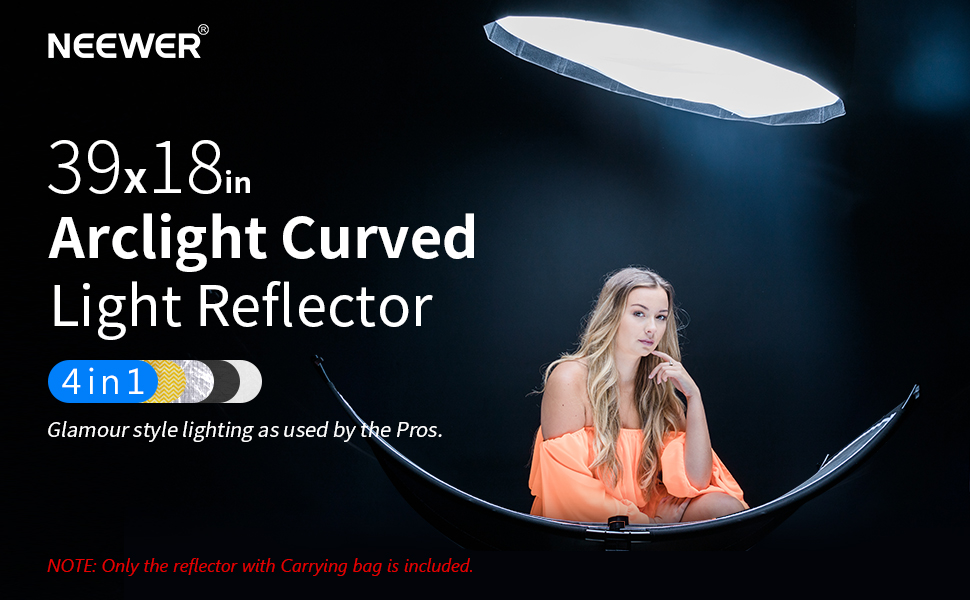 Neewer Clamshell Light Reflector Diffuser with Carrying