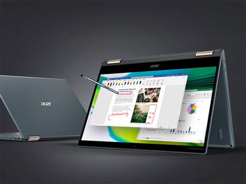 Acer Spin 7 SP714-61NA-S1QA, 14" Full HD Touch, Qualcomm Snapdragon 8cx Gen 2, 5G, 4G LTE