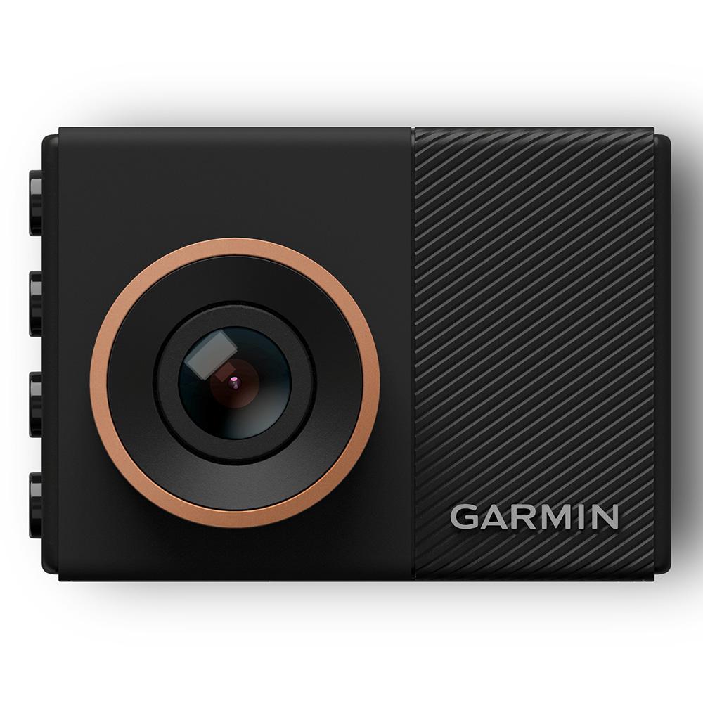 Garmin Dash Cam 55 1440p GPS Camera with Voice Control, Black/Brown