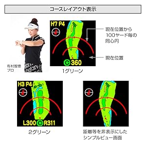 グリーンオン　ゴルフウォッチ　プレミアムⅡ THE GOLF WATCH PREMIUM II | GREENON