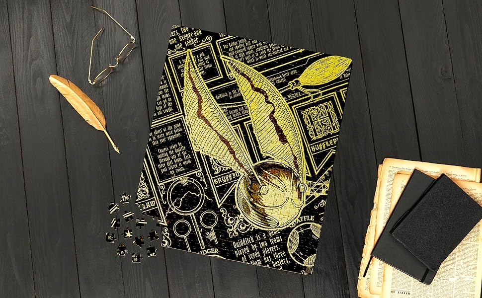 Golden snitch jigsaw Clearance