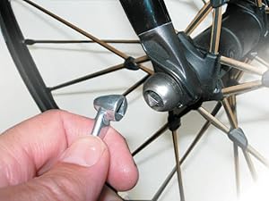bike wheel skewer lock