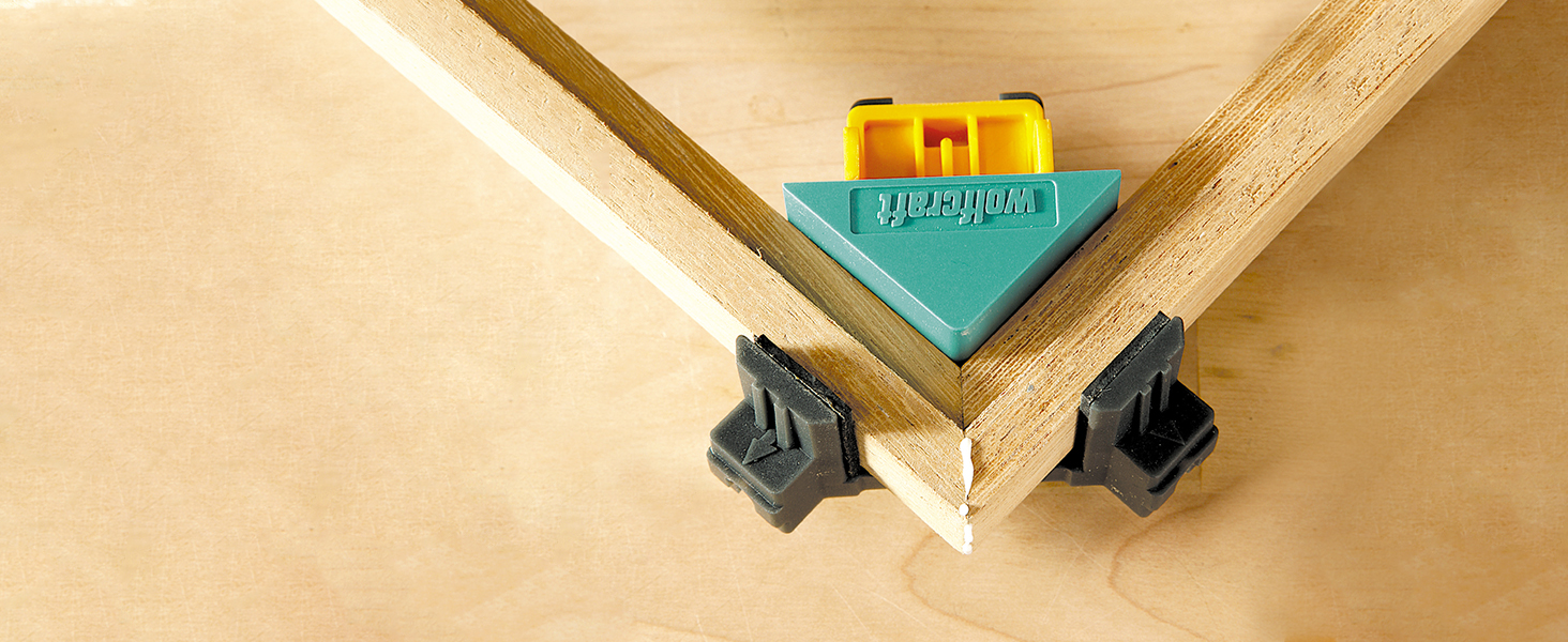 wolfcraft ES 22 Corner Clamp I 3051000 I For quick and easy fixing of