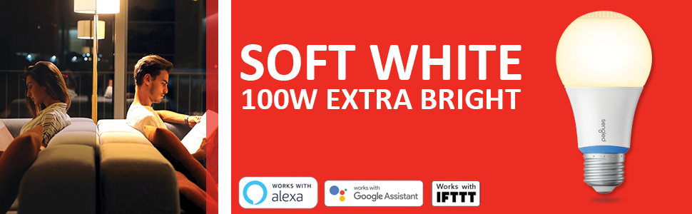 100W Equivalent Smart Bulbs that Work with Alexa & Google Home