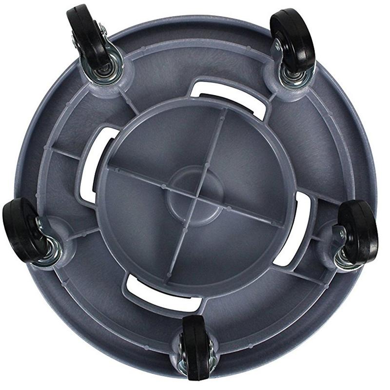 Janico 1040 Trash Can Dolly Heavy Duty Bolted Casters