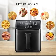 comfee air fryer 5.8 qt