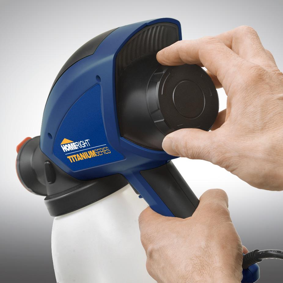 HomeRight Heavy Duty Paint Sprayer C800917.M Airless Power Painting for Home Exterior, Fence