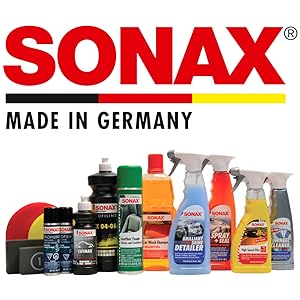 sonax car detailing vehicle cleaning