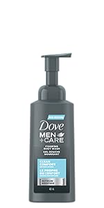 Men+Care Clean Comfort Foaming Body Wash
