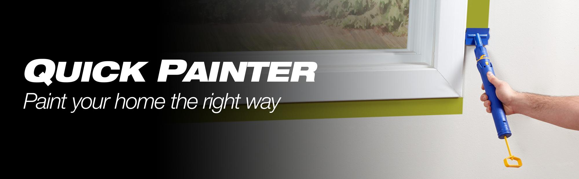 HomeRight Quick Painter C800771 Painting Edge Painter, Cutting In Edges