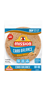 Mission Carb Balance Burrito Whole Wheat Tortillas